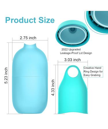 Buy Ice Face Roller - 2022 Upgraded Drip-Proof & Reusable for Skincare Tighten Pores & De-Puff Eyes (Blue) - International Shipping Available - Buy Online on GoSupps.com