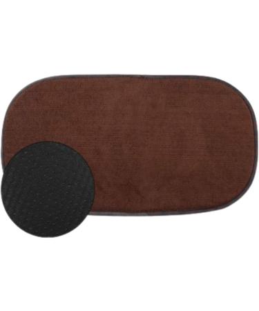 Tilz Microfibre Drying Mat - Fast Drying Pet Food Mat for Dogs and Cats | Machine Washable, Brown - Buy Online on GoSupps.com