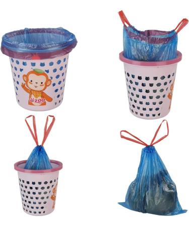 Bringer 200 Bags Blue Tall Kitchen Drawstring Trash Bags 13 Gallon - Buy Online on GoSupps.com