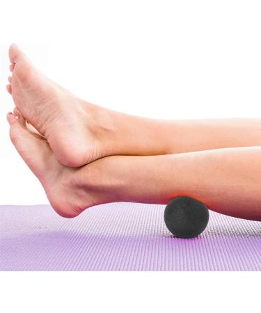 EPP Training Massage Ball - 7.9cm Acupuncture Relaxation | Foot & Neck Massager (Black) - International Shipping Available - Buy Online on GoSupps.com