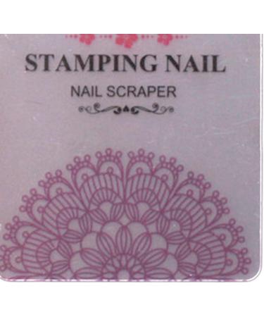 Buy Pink Nail Art Stickers & Stamp Tool Set for Women - Perfect for Party Decor & Home Use - Buy Online on GoSupps.com
