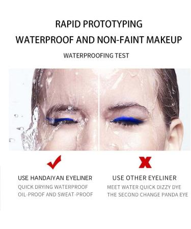  Pakivs Set of 12 matte liquid eyeliner pencils pigmented eyeliner pencil long-lasting and waterproof makeup kit for women - Buy Online on GoSupps.com