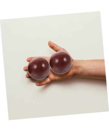 Gatuida Handball - Small Wooden Beads Training & Massage Ball | Smooth Handcrafted Mahogany Globes for Relaxation | Ideal for Hand Therapy & Drop Shipping - Buy Online on GoSupps.com