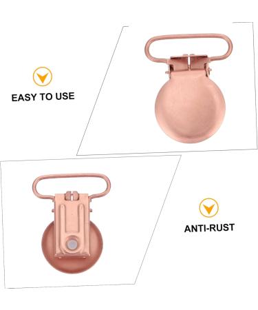 Packove 10-Pack Belt Clips with Duck Bill Buckle - 25mm Pacifier & Trouser Stocking Holders - Buy Online on GoSupps.com