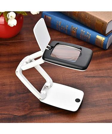 8X Folding Portable LED Light Magnifier for Reading Books Newspapers maps and Multi-Purpose Made in China - Buy Online on GoSupps.com