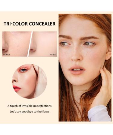 Concealer Pen, High Coverage Concealer, Concealer Pen Against Dark Circles, Waterproof Concealer, Natural Long-Lasting Contour Concealer Pen, 3 Pieces - Buy Online on GoSupps.com