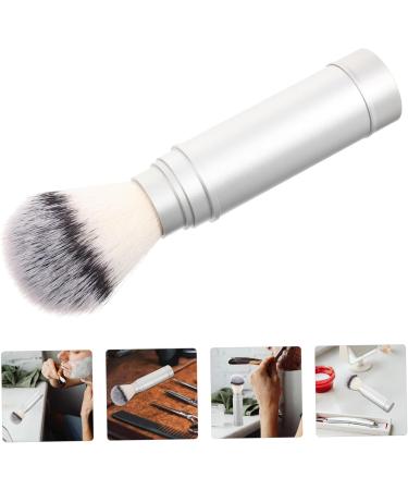 Premium Men's Beard Brush - SESESFOUFU Razor Brush for Mustache & Travel - Metal Cleaning Brush for Grooming - Buy Online on GoSupps.com