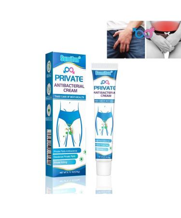 Antibacterial Cream for Private Parts Antibacterial Cream for Male and Female Private Parts Deodorant and Antifungal Cream Private Soft Cream Soothing External Cream Intimate Soothing Cream