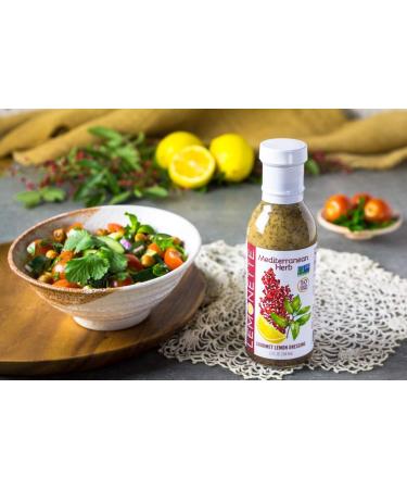 Lemonette Gourmet Lemon Dressing with Mediterranean Herbs - 12 fl oz - Buy Online on GoSupps.com