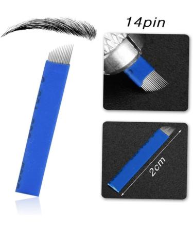 Mikinona Rings Coffee Three-point Pen Ruler Cup Eyebrow Pencil Microblading Blue Pigment Skin Dark - Buy Online on GoSupps.com