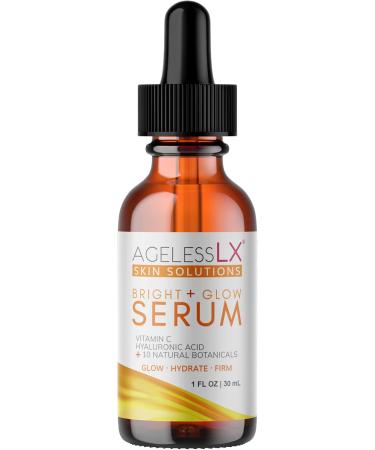 AgelessLX Supplement Capsule for Women with HMB + Hydrasilk Eye Cream 0.5 OZ + Bright Glow Face Serum 1 Fl OZ for Women Bundle - Buy Online on GoSupps.com