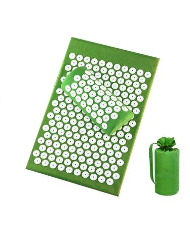 Nealpar Eco Mat Acupressure Massage device Acupuncture tower attachment made of natural linen cotton Pillow Back reflex zone massage trigger point massage Stress breakdown
