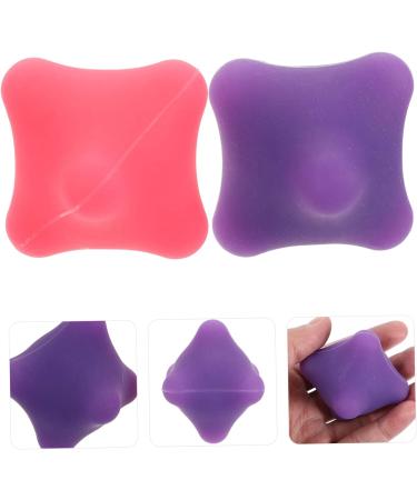 Gatuida 2 STK Hex Grip Ball - Hand Massage Exercise Balls for Myofascial Release | Yoga Massage Tools & Gym Therapy Balls - Buy Online on GoSupps.com