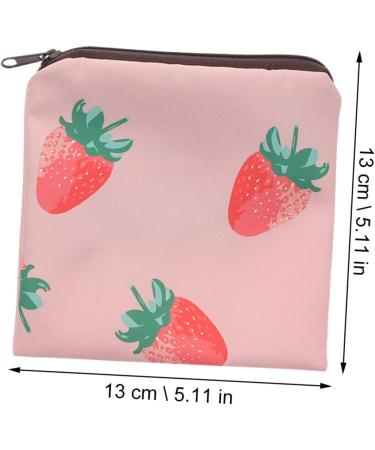 Buy Sewoart 2-Piece Women's Bandage Bag & Menstrual Tap Container - Stylish Tampon Organizer | Multifunctional 13x13cm Ladies Pockets - Buy Online on GoSupps.com