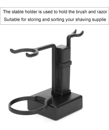 Premium Shaving Brush Holder Bowl | Stylish Black Soap Dish for Men | International Shipping Available - Buy Online on GoSupps.com