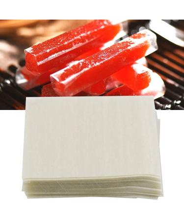 CHEOTIME Edible Sticky Rice Paper 500 Sheets Glutinous Nougat Wrapping Wafer Paper Package Wrapping Paper for Candy and Chocolate Making Decorating - Buy Online on GoSupps.com