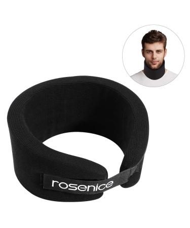HEALIFTY Neck Support Brace Cervical Collar Foam Collar One Size (Black)