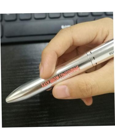 Eyebrow Pen Eyebrow Contour Pen 4 In 1 Makeup Pen Long Lasting Rotate Defining Highlighting Brow Pencil Eyebrow Colours Blonde 1# Blonde - Buy Online on GoSupps.com