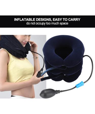 Buy Inflatable Cervical Collar - Neck Support & Breathable Neck Stretcher for Home Traction Support | Fast International Shipping - Buy Online on GoSupps.com