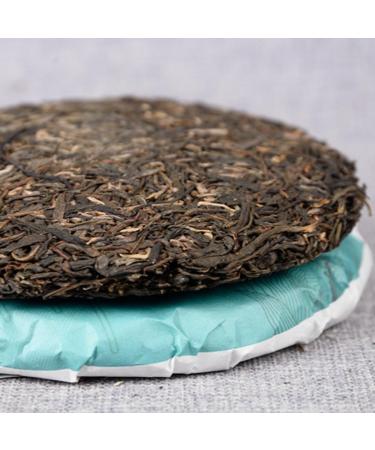 HQZM Choice Of Quality Yunnan Old Tree Raw Tea Cake 357g Natural And Fragrant With Tea Flavor - Buy Online on GoSupps.com
