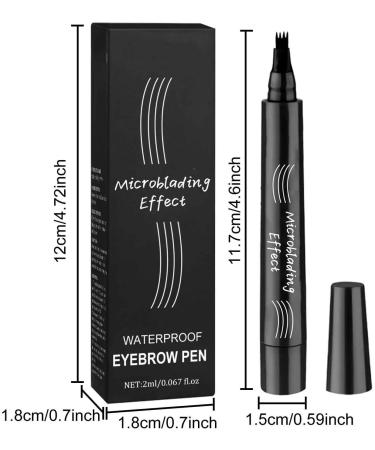 Eyebrow Pencil with 4 Tip for Natural Eyebrow Makeup Eyebrow Long-Lasting Eye Brow Pencils for Women Eyebrow Pen (05) - Buy Online on GoSupps.com