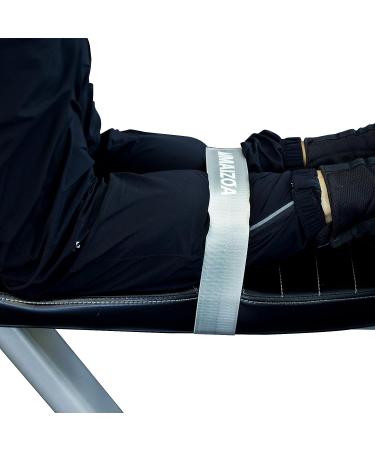 MAIZOA Nordic Hamstring Curl Strap - Assisted Leg Muscle Workout Belt for Gym & Home Use - Green - Buy Online on GoSupps.com