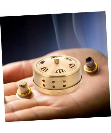 Fomiyes 4-Pack Adjustable Smoke-Free Moxibustion Box - Copper Body Massage Tool Household Appliances 8x8x4.5cm - Buy Online on GoSupps.com
