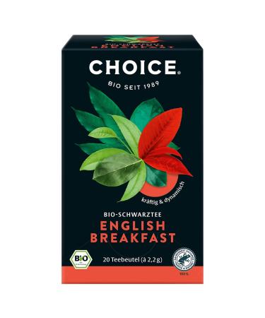 Choice Choice English Breakfast 44g Black Tea Bags (Pack of 20)