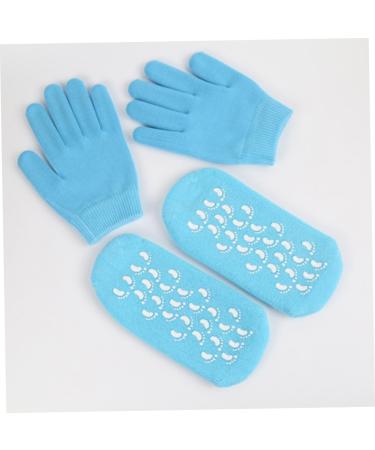 SOESFOUFU Gel Socks for Moisturizing Hand Plant Essential Oils Moisture Gloves Beauty Plant Essential Oils Spa Gel Socks Silicone Socks Lotion Gloves Moisturizing Hand Gloves Dry Cosmetic medium - Buy Online on GoSupps.com