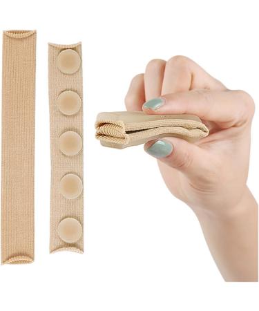 Fabric Finger Toe Protection - Soft Massage Devices for Foot & Hand Pain Relief - Callus Protection Tools - Light Green - Buy Online on GoSupps.com