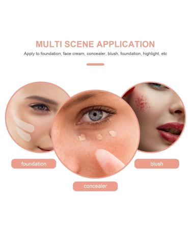 Uonlytech 5pcs Makeup Concealer & Foundation Sponges - Soft Mushroom Head Powder Puffs for Women & Girls | Ideal for Flawless Makeup Application - Buy Online on GoSupps.com