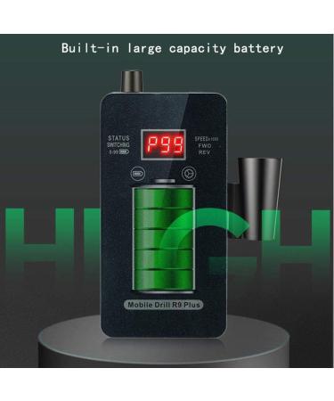 Nail Drill 30 000 RPM Acrylic Nail File Professional Nail Drill for Acrylic Nail Pedicure Polishing Shape Tool Design Ideal for Home Salon Use Nail Buffer Manicure P Black - Buy Online on GoSupps.com