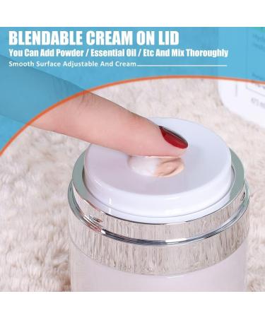Xptieeck 1.7 Oz Airless Moisturizer Cosmetic Container with Pump New Empty Airless Travel Lotion Container - Buy Online on GoSupps.com