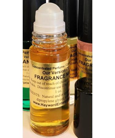 HYWD Enterprises Perfume Oil Compares to KNOWING for Women Designer Inspired 1 oz. (30ml) Glass Roll On (SCENTS F - N) KNOWING (women) type