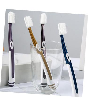 Frcolor 4-Piece Nano Toothbrush Set - Portable Hand Toothbrushes for Adults | Effective Dental Care Tools | International Shipping - Buy Online on GoSupps.com