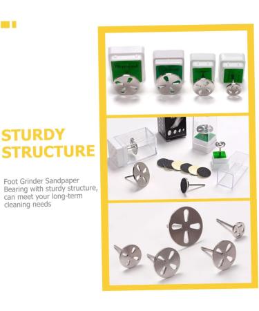 HAPINARY Foot Grinder Bearings Professional Grinder Bearing Convenient Bearing Dead Skin Grinding Tool Foot Dead Skin Sandpaper Bearing Easy Installation Grinding Bearing Nail Pedicure Tool - Buy Online on GoSupps.com