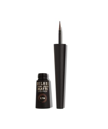 Milani Stay Put Matte Liquid Eyeliner - Long-Lasting, Smudge-Proof Black Espresso Pen - Buy Online on GoSupps.com