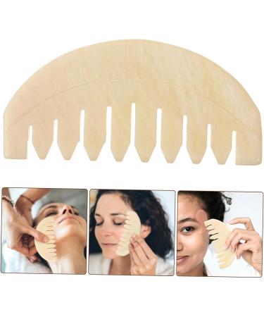 Buy Kombiuda Jade Massage Comb - Scalp & Body Massage Tool for Ultimate Relaxation | International Shipping Available - Buy Online on GoSupps.com