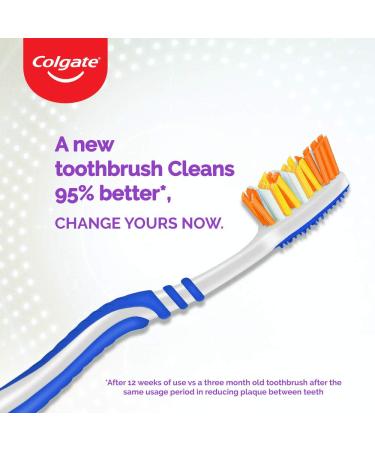 Colgate Zig Zag Toothbrush 3-Pack: Effective Dental Care Essentials - Buy Online on GoSupps.com