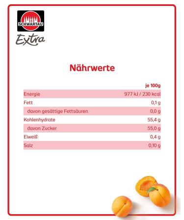 Schwartau Extra Apricot Jam Portions - 100x25g Bulk Pack | Premium International Shipping - Buy Online on GoSupps.com