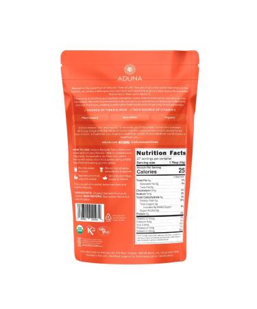 Aduna Organic Baobab Powder Resealable and Recyclable - 9.7 Oz - Buy Online on GoSupps.com