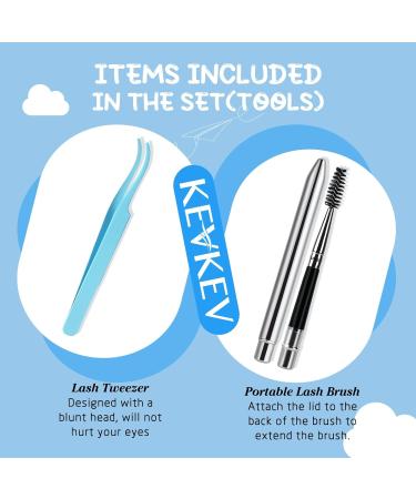 D-Mix DIY Lash Extension Kit - 360 Pcs 30D+50D Clusters, 10-16 Mix Length Individual Lashes with Bond, Seal, Glue Remover - Overnighter Seal for DIY Eyelash Extensions - Buy Online on GoSupps.com