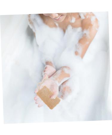 Loofah Bath Towel - Exfoliating Body Scrubber & Shower Pad for Healthy Skin - Buy Online on GoSupps.com