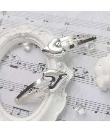 AJTUTUS Ins Korea Bowknot Butterfly Love Metal Hairpin BB Clip Side Broken Hair Bangs Clip Word Clip Forehead Simple Clip - Buy Online on GoSupps.com