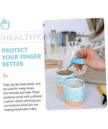 NOLITOY Silicone Finger Cots & Tuile Molds - Non-Slip Finger Protectors for Crafting | International Shipping Available - Buy Online on GoSupps.com