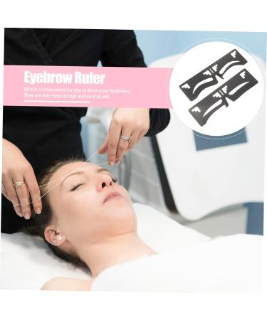 Beavorty 6 Pcs Eyebrow Ruler Molds Eyebrow Shaping Stencil Eyebrow Makeup Tools Eyebrow Trimming Card - Buy Online on GoSupps.com