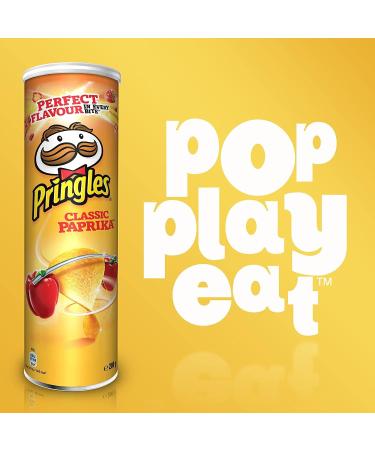 Pringles Paprika Crisps 185g - Buy Online on GoSupps.com