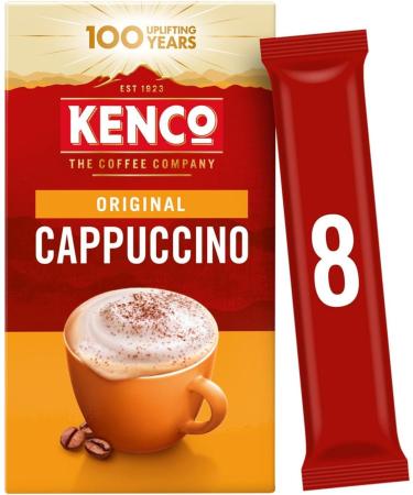 Kenco Iced and Hot Coffee Variety Pack - Vanilla Latte Salted Caramel Latte Cappuccino (24 Sachets) - Buy Online on GoSupps.com