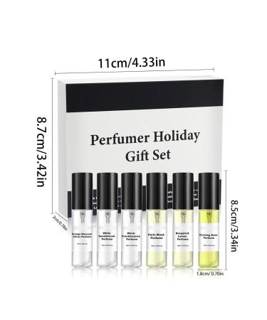 Perfumes for Women Dating Fragrance Spray Soft Hypoallergenic Eau De Parfum Captivating Deodorant Spray Suitable for Casual Wear Gift for Her 60ml 8.5x1.8CM White - Buy Online on GoSupps.com