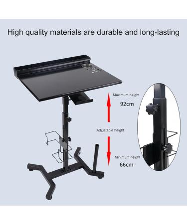 Adjustable Workstation with Pigment Holder Work Station Large Surface Workbench for Studio Beauty Salon Hair Salon - Buy Online on GoSupps.com